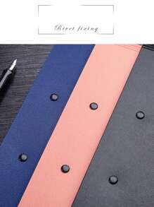 A4 Size Clipboard Writing Pad Folder With 2 Clips, 100 Sheet Capacity, Waterproof Material, Portable File Storage For Nurses, Office, School, Home And Conferences - Black - View 9