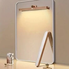 1pc Led Mirror Light Wireless Cabinet Night Light For Wardrobe, Kitchen, Wall