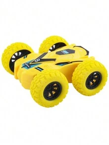 1入組每袋兒童慣性雙面越野車玩具,耐用特技賽車模型,男孩生日禮物,隨機顏色 - 彩色 - 查看 9