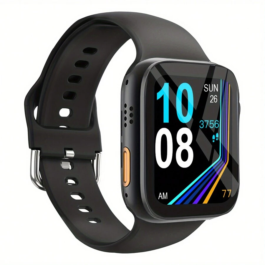 Sports Smart Watch Music Play Phone Information Reminder Multi Sport Mode Smart Sports Watch - Black - View 1