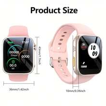 Sports Smart Watch Music Play Phone Information Reminder Multi Sport Mode Smart Sports Watch - Black - View 2