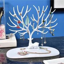 1pc Deer Jewelry Holder For Earrings, Bracelets, Necklaces Display Stand Rack Organizer