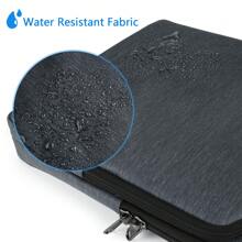 Laptop Sleeve 14 Inch Laptop Case Water Resistant Laptop Cover Bag Compatible 13.3 Inch Shock Resistant Notebook Protective Case - Gris - Ver 4
