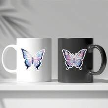 50 件/包夢幻生物/獨角獸蝴蝶防水塗鴉貼紙裝飾適用於筆記型電腦手機吉他滑板水瓶桿頭盔滑雪板行李箱冰箱門窗,完美禮物 - 彩色 - 查看 3