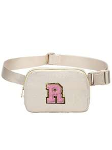 1 Miếng Chữ cái đầu tiên Patch Nhỏ bé Túi thắt lưng , Màu thuần Không giới tính Phong cách Có thể mang đi Túi Fanny Ngoài trời , Nhẹ , Thương vụ Hàng ngày Túi đeo lưng Du lịch Tối giản Đối với Cô gái tuổi teen NỮ Cao đẳng Sinh viên , & Cổ cồn trắng Công nhân
工人 Hoàn hảo Cho văn phòng , Cao đẳng , Làm việc , Commute , Ngoài trời , Du lịch , Qủa tặng Cho cô ấy ( Lá thư A~Z ) - Màu be - Xem 8