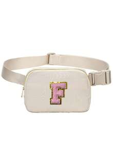 1 Miếng Chữ cái đầu tiên Patch Nhỏ bé Túi thắt lưng , Màu thuần Không giới tính Phong cách Có thể mang đi Túi Fanny Ngoài trời , Nhẹ , Thương vụ Hàng ngày Túi đeo lưng Du lịch Tối giản Đối với Cô gái tuổi teen NỮ Cao đẳng Sinh viên , & Cổ cồn trắng Công nhân
工人 Hoàn hảo Cho văn phòng , Cao đẳng , Làm việc , Commute , Ngoài trời , Du lịch , Qủa tặng Cho cô ấy ( Lá thư A~Z ) - Màu be - Xem 7