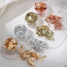 4入組金箔指甲藝術diy系列 - 彩色 - 查看 2