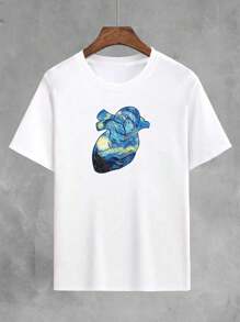Men T-Shirts - 白色 - 查看 1