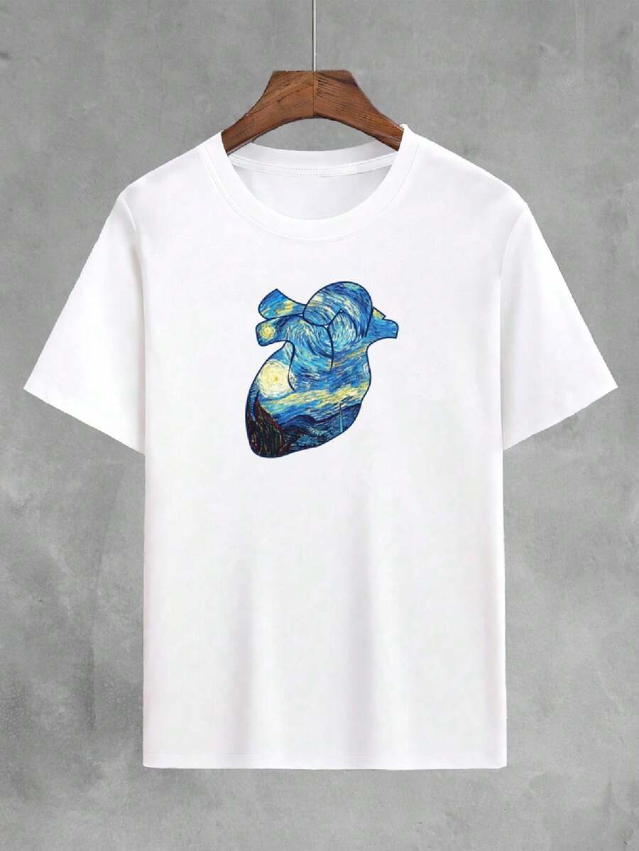 Men T-Shirts - 白色 - 查看 1