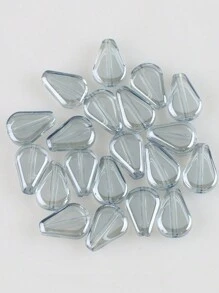 30 顆 8*11 毫米刻面水晶玻璃淚滴珠,帶有中孔,電鍍顏色,適合 Diy 珠寶製作,如項鍊、手鍊、耳環等。 - 8*11mm瓜子 - 查看 10