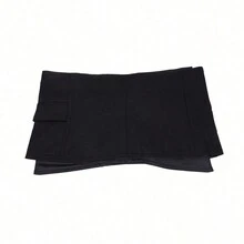 1 Thắt lưng thời trang rộng có thể điều chỉnh cho nữ, để trang trí váy - màu đen - Xem 3