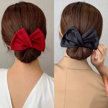 1pc Quick Hair Bun Maker With Rotating Disk For Slouchy People Elegant Gym Valentine's Day Hair Band Turban Headband Sweatband, School Stuff, College, Headbands
