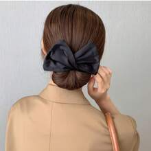 1pc Quick Hair Bun Maker With Rotating Disk For Slouchy People Elegant Gym Valentine's Day Hair Band Turban Headband Sweatband, School Stuff, College, Headbands
