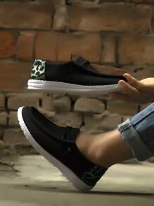 Women's Casual Sports Shoes, Comfortable And Lightweight, Suitable For Daily Wear, Flat Heel, Four Seasons Available, Multicolor Shoelace