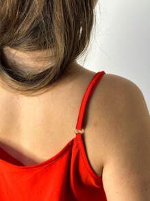 Women Blouses - Red - View 4