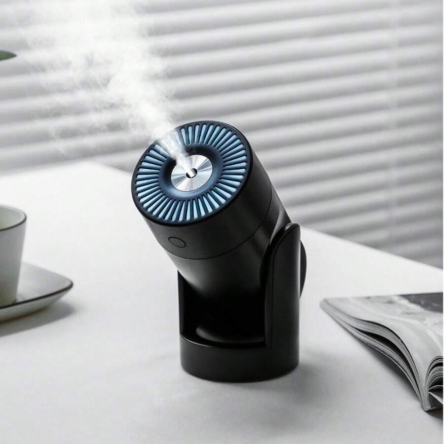 Mw 1Pc Shaking Head Humidifier Super Quiet Colorful Mini Humidifier ...