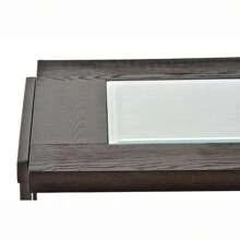Sophisticated Rustic Industrial End Table - Rich Wood Tabletop, Roomy Bottom Shelf - Stylized Iron Frame, Unique Accent Piece
