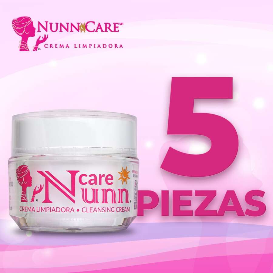 Nunn Care Crema Limpiadora (5 PIEZAS) - Blanco - Ver 1