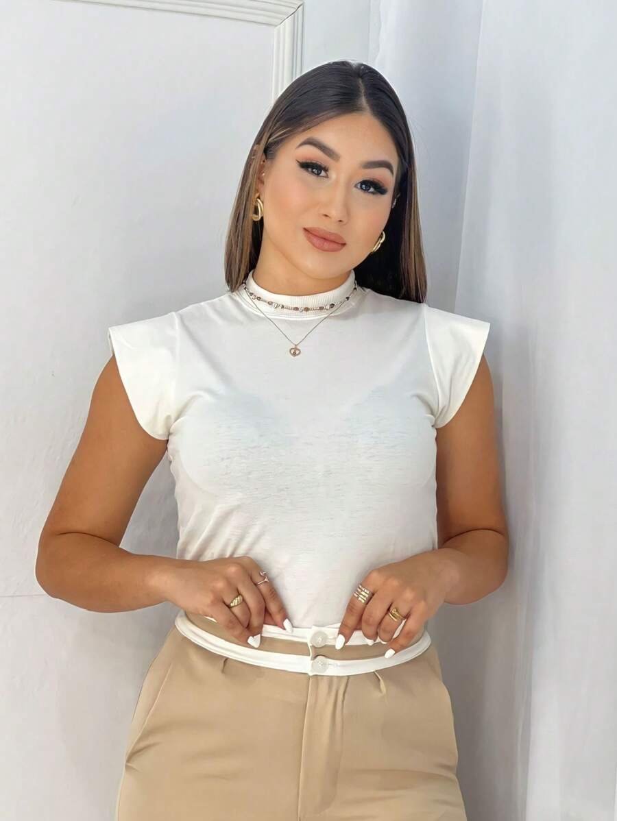 Women T-Shirts - 白色 - 查看 1