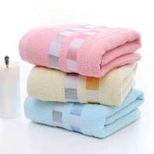 1PC Hand Face Towels Quick-Dry High Absorbent Viscose Towel For Bathroom, Guests, Pool, Gym, Camp, Travel, College Dorm Bath Towel - Pink - View 6