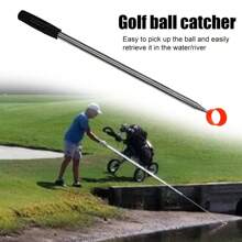 1PC 9FT Golf Ball Retriever 8 Sections Adjustable Golf Ball Picker Telescopic Extendable Golf Training Aids Golf Pick Up Grabber - Orange - View 9