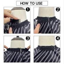 專業理髮紙掃髮刷兩件套不黏髮理髮店髮廊專用理髮發布帶掃髮刷套裝復古理髮美髮髮布套裝家用理髮發布 - 黑色 - 查看 8