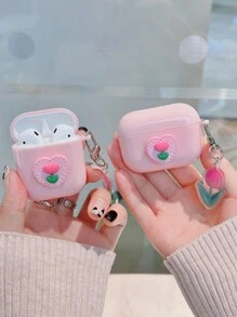 Tulip Earphone Cover Case Compatible With Airpods 3/2/Pro - Multicolor - View 3
