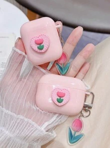 Tulip Earphone Cover Case Compatible With Airpods 3/2/Pro - Multicolor - View 1