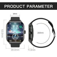 1pc Men'S Multifunctional Electronic Watch With Silver Silicone Strap, 2.05 Inch Hd Touchscreen, Heart Rate Monitoring, Blood Oxygen Monitoring, Various Sports Functions, Body Temperature Detection, Weather Forecast, Connectivity And Call Reminder, Suitable For Casual Sports And Gift Giving Occasions - Silver - View 10