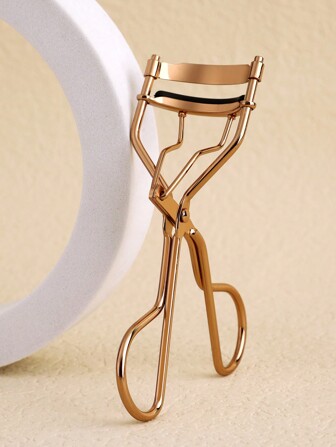 1pc Gold Eyelash Curler With Silicone Pad, Durable Shaping Eyelash Curler, Won't Damage Lashes, Suitable For Daily Makeup Eyelash Curling,Makeup,Cheap,Room Decor,Vanity,Travel,Bedroom,Makeup Accessories,Eyelash Curler,Cheap,Stocking Stuffers,Makeup,Makeup Tools,Cheap Stuff,Gifts,Gifts For Women,Christmas Gifts