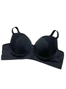 Plus Size Bras & Bralettes - màu đen - Xem 2