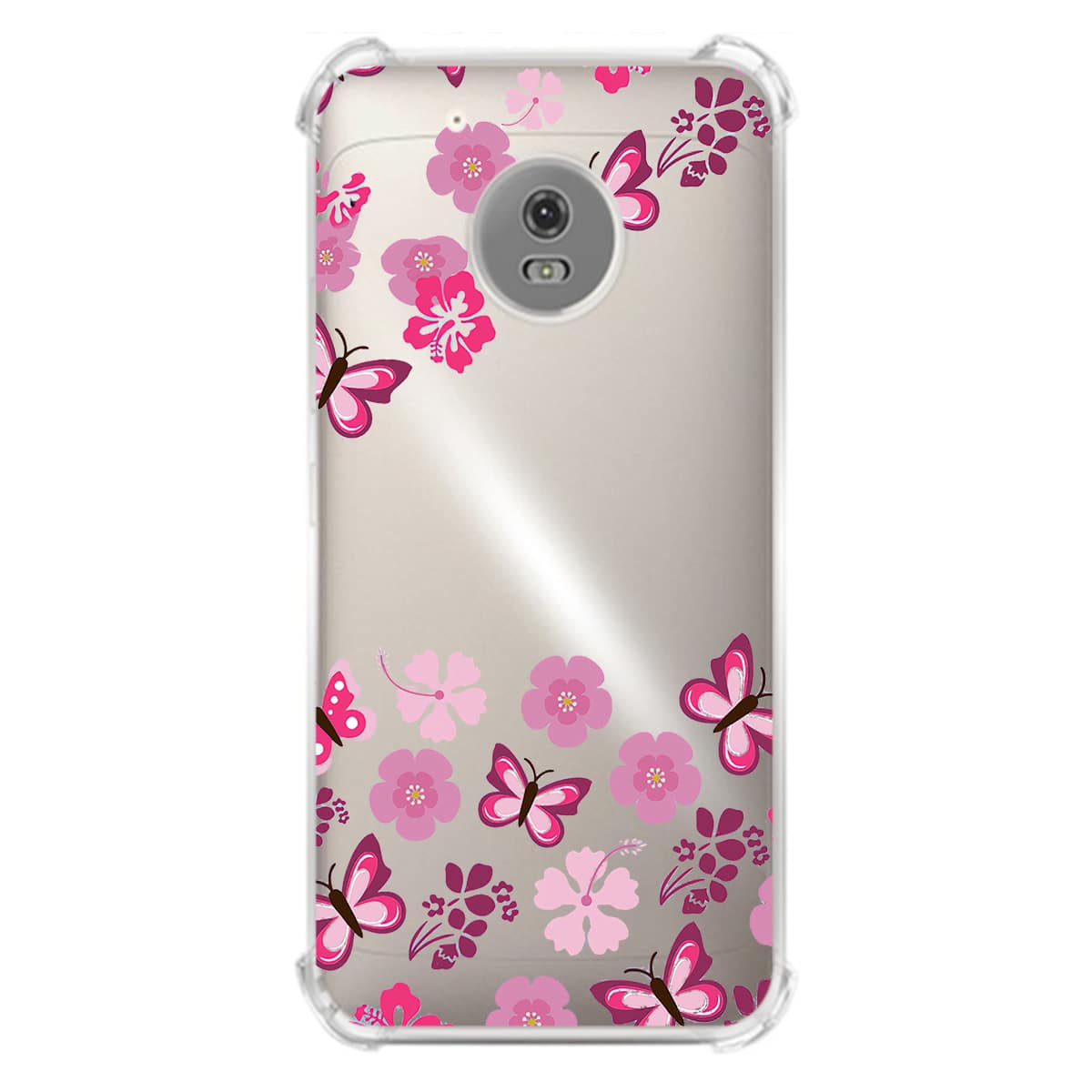 Capa Capinha De Celular Compatível com Moto G5 Personalizada Cor:1665 - Vinho - Visão 1