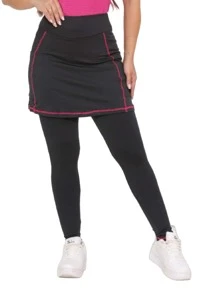 Women Outdoor Leggings - 玫紅色 - 查看 2