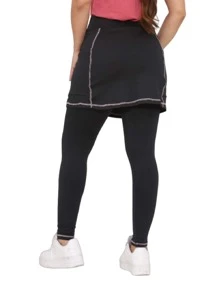 Women Outdoor Leggings - 乾枯玫瑰色 - 查看 3