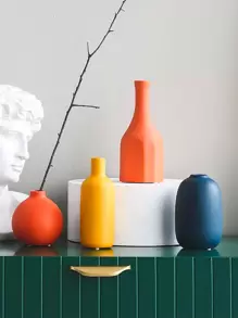 Nordic Modern Minimalist Creative Morandi Ceramic Vase, Home Living Room Tv Cabinet Decoration, Table Setting Flowerpot,Home Decor,Flower Vase,Centerpiece,Table Decor Gifts Birthday Graduation