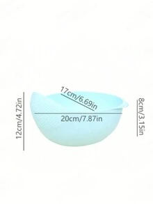 1個多功能米洗米器,帶濾網、水龍頭和量杯,廚房必備 - 藍色 - 查看 7