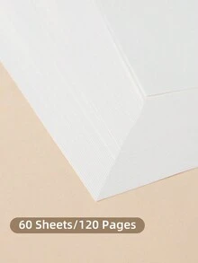 1本60頁抽象圖案封面筆記本,創意螺旋裝訂日誌,適用於學生和辦公室 - 彩色 - 查看 5