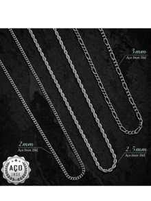 Chain Necklaces - Bạc - Xem 3