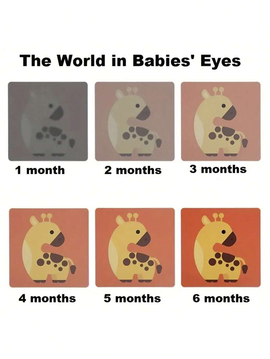 Black And White Cards For Baby Early Education, Infant Visual