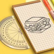 4入組復古風格pu皮革封面筆記本,每個包括一個待辦事項本,一個行線本,一個空白本和一個方格本,14*75,50頁,適合筆記和計劃 - 咖啡棕 - 查看 4