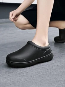 女士低筒耐用雨鞋,耐腐蝕橡膠底,適合餐廳、廚房、釣魚防水、防油、防滑