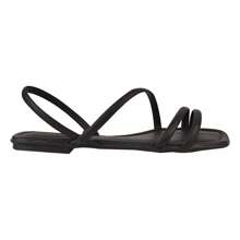 Women Flat Sandals - Black - View 3
