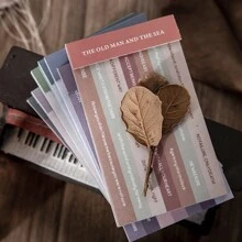 20入組復古裝飾貼紙,適用於日記和手帳製作,diy手工材料,適用於電腦,手機,筆記本配件,垃圾日誌用拼貼材料,創意計劃用品（隨機發送8種圖案） - 紅色 - 查看 10