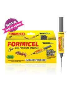 Kit Com 2 Veneno Mata Formiga Caseiras Formicel Gel 10g - Damasco - Visão 4
