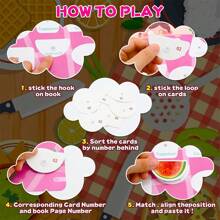 摩爾門教育學習書,適合1-6歲幼兒,學前教育玩具靜音書,適合3到5歲男孩女孩,兒童感官玩具,活動益智學習玩具 - 生活類 - 查看 5