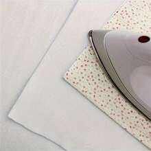 One Pack Of 180g Single-Sided Fusible Fabric Padding Stuffing (50x100cm/100*100cm/100*150cm) Is Perfect For Wallets, Patchwork Bags, And DIY Craft Projects. - White - View 8