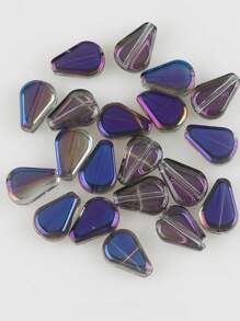 30 顆 8*11 毫米刻面水晶玻璃淚滴珠,帶有中孔,電鍍顏色,適合 Diy 珠寶製作,如項鍊、手鍊、耳環等。 - 8*11mm瓜子 - 查看 14