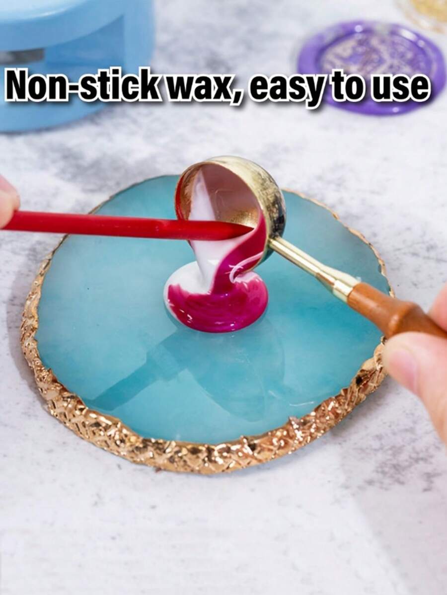 COHEALI 3pcs Wax Seal Stirrers Paint Sticks For Creating Detailed Seals Jade And Horn Stirring Tools For Wax Sealing
