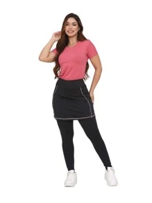 Women Outdoor Leggings - 乾枯玫瑰色 - 查看 4