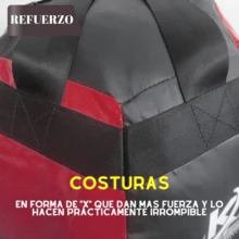 Bola Redonda Saco De Box 25kg Vacia Costal Boxeo Karate Mma - Rojo - Ver 5